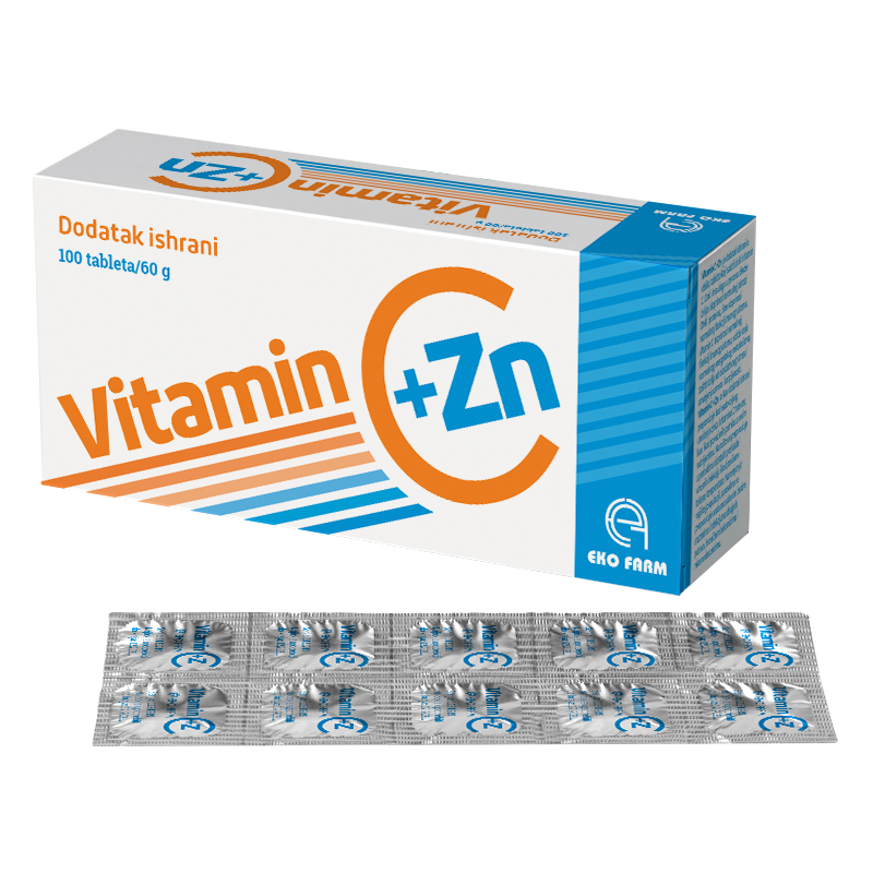 Vitamin C+Zn tablete
